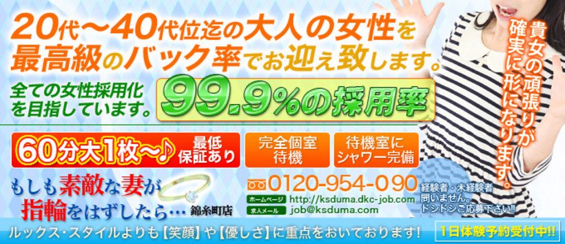 もしも素敵な妻が指輪をはずしたら錦糸町店の求人
