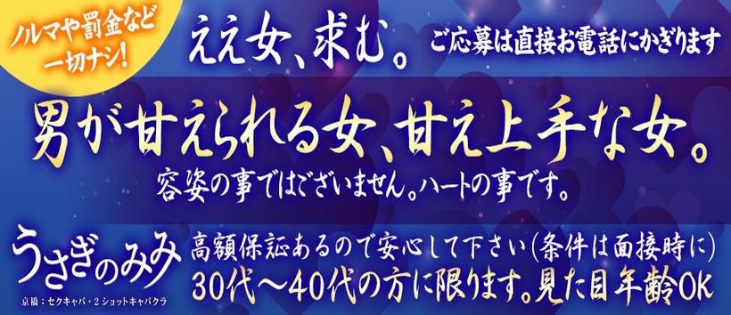 うさぎのみみの求人